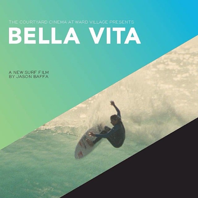 We’ve teamed up with the Hawaii International Film Festival and @ConsolidatedHI to bring you Courtyard Cinema! On Thursday, June 12, watch the Italian surf film, Bella Vita, in the courtyard of the Ward Village Information Center and Sales Gallery for free! For more information, visit www.wardvillagecourtyardcinema.com.