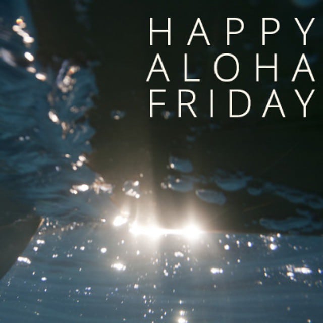 Happy #Aloha Friday. Photo via @lancifervisual