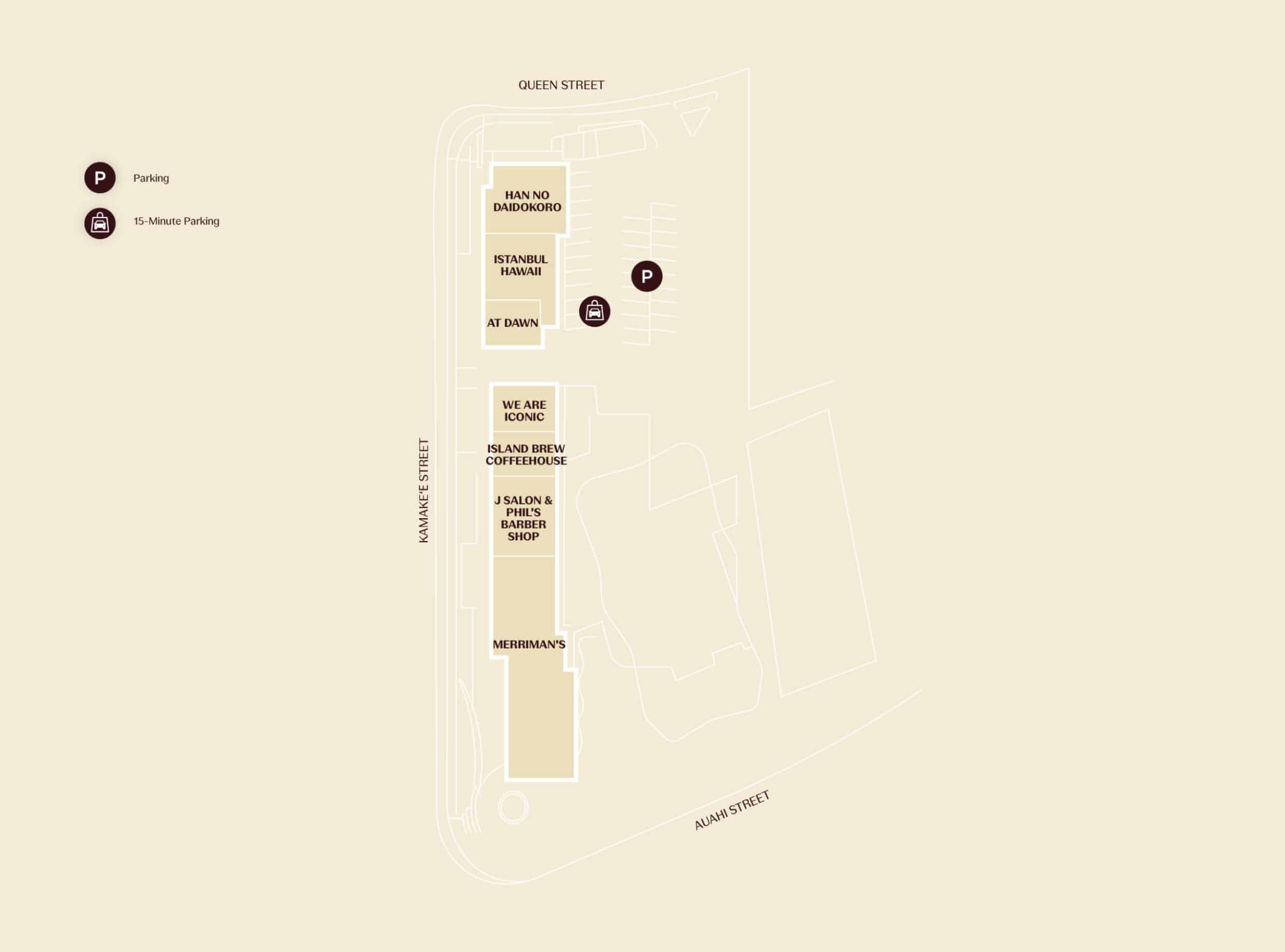 Anaha Shops Floorplan