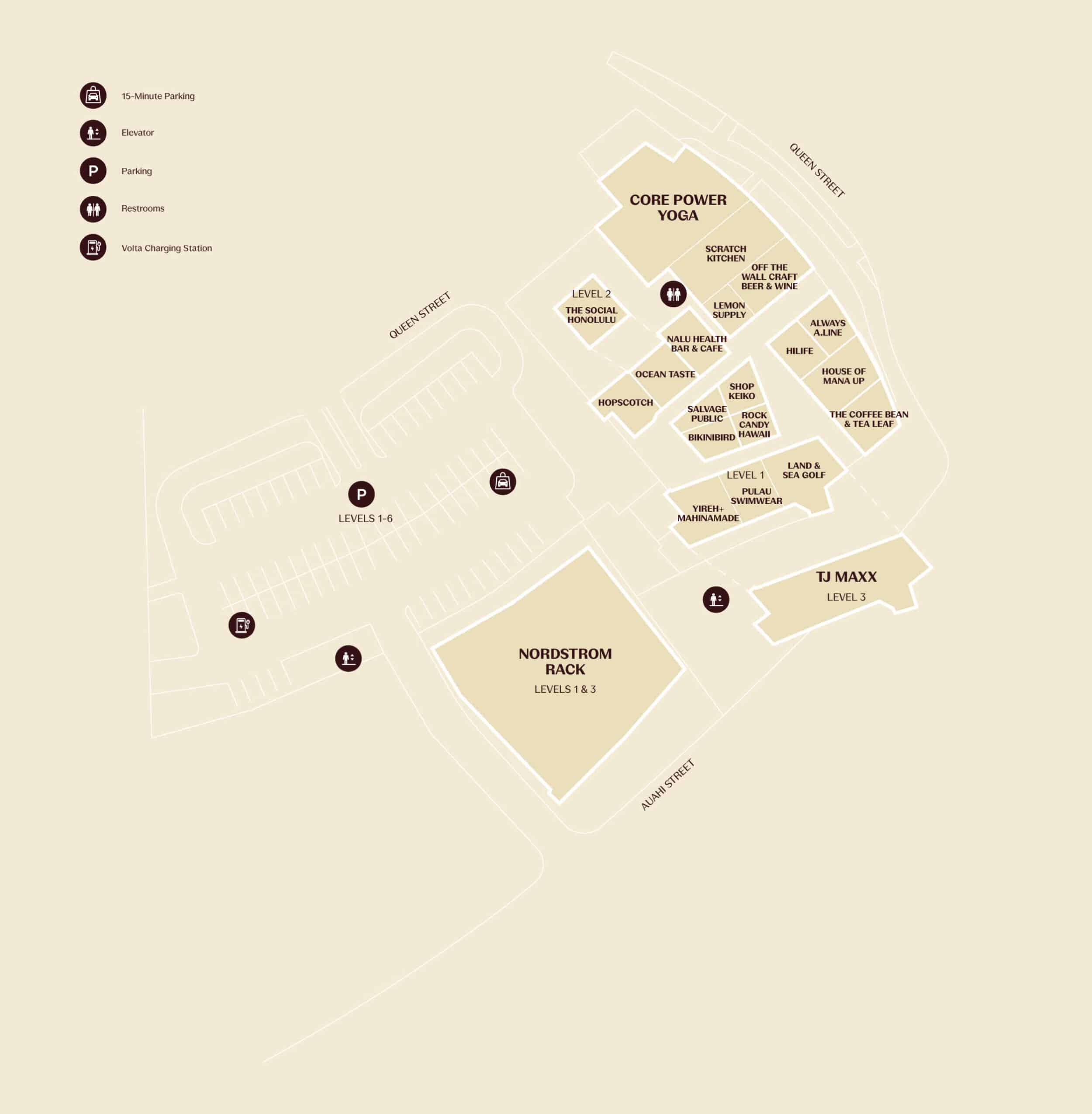 East Village Shops + South Shore Market Floorplan