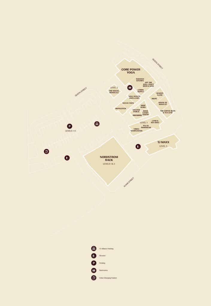 East Village Shops + South Shore Market Floorplan