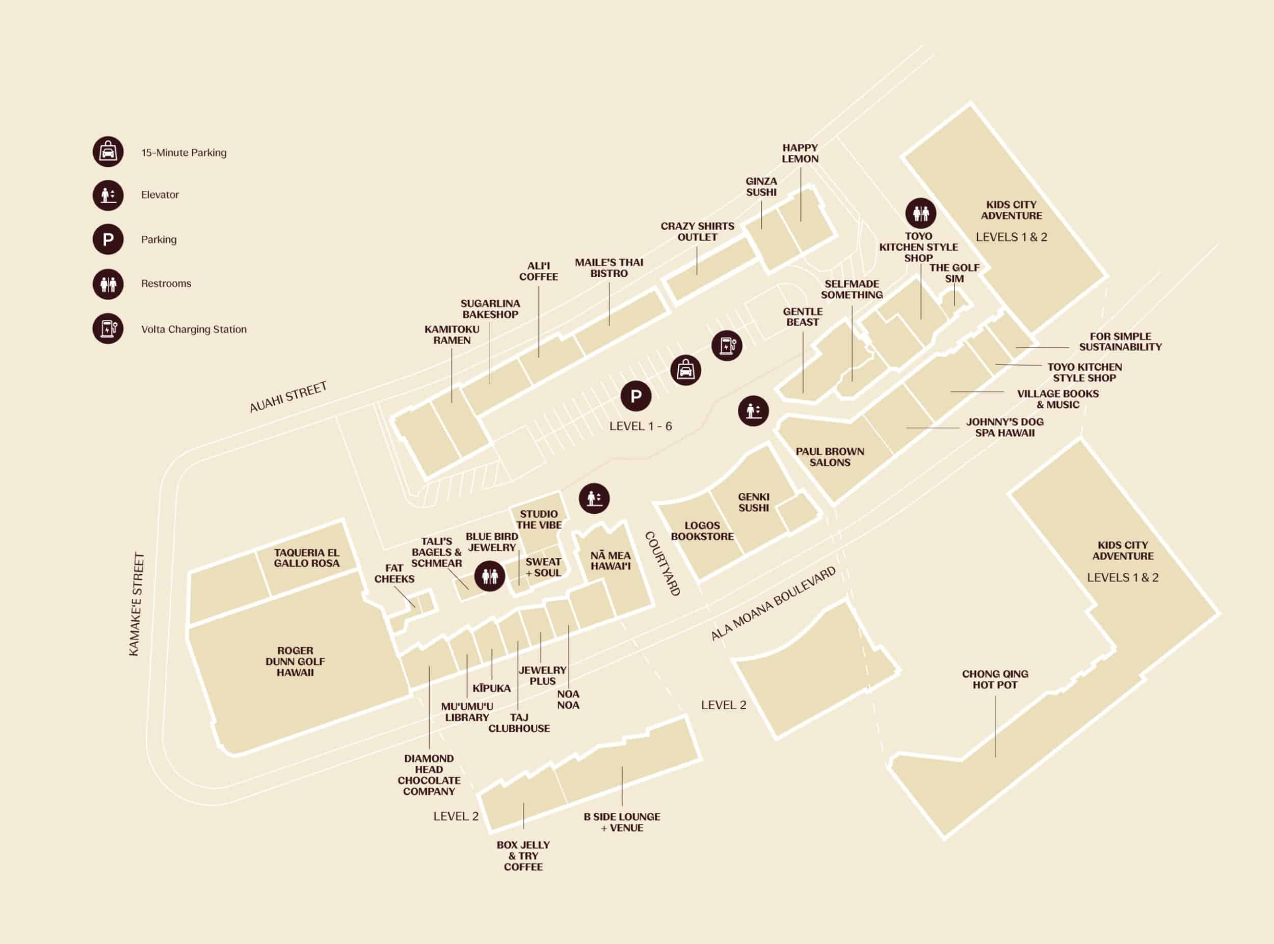 Ward Centre Floorplan